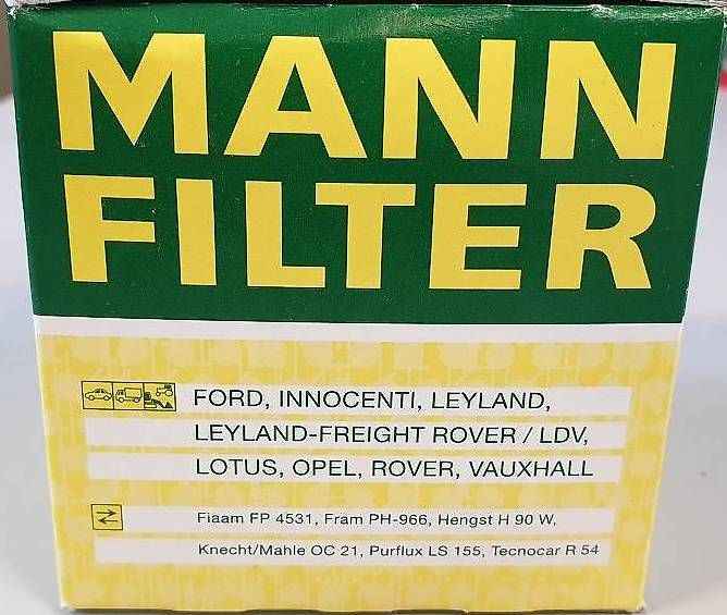 Lüftung: Filtre à huile MANN FILTER – Gebraucht aus Bôle von Benedetto72 3