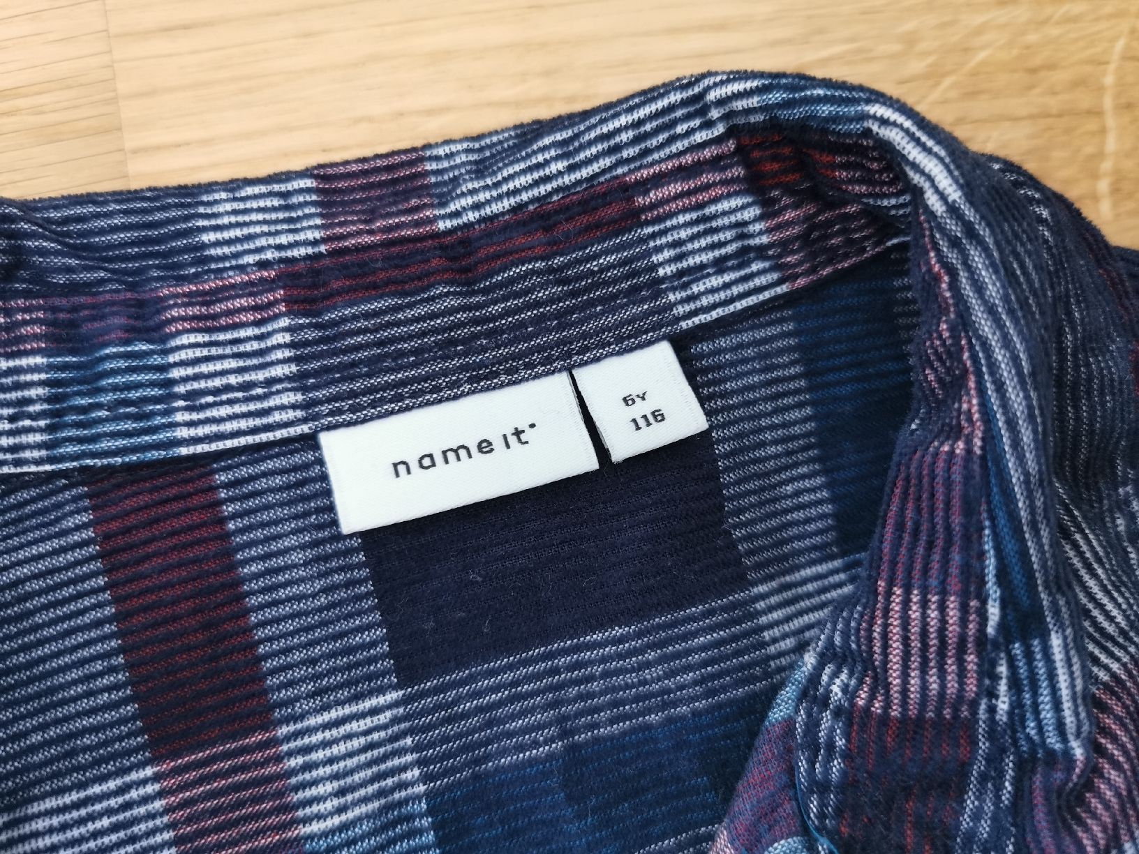 Name It Camicie, T-shirt & Polo: Hemd, Gr. 116, 100% Baumwolle.Marke ist Name it. – Usato da Seuzach venduto da Tureda 3