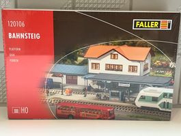 H0 Faller 120106 Bahnsteig Bausatz, Neu !!