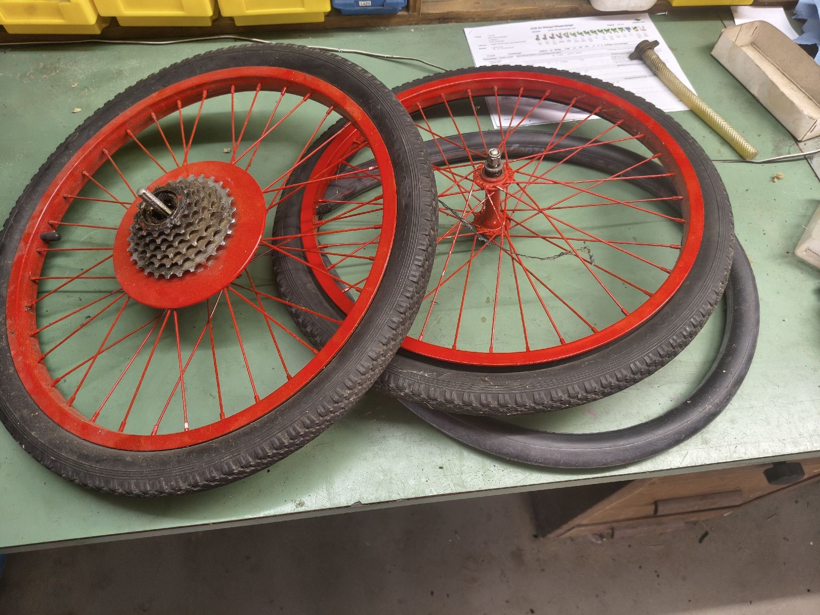 Pezzi di ricambio: Fahrrad Räder klein – Usato da Ossingen venduto da Ret88