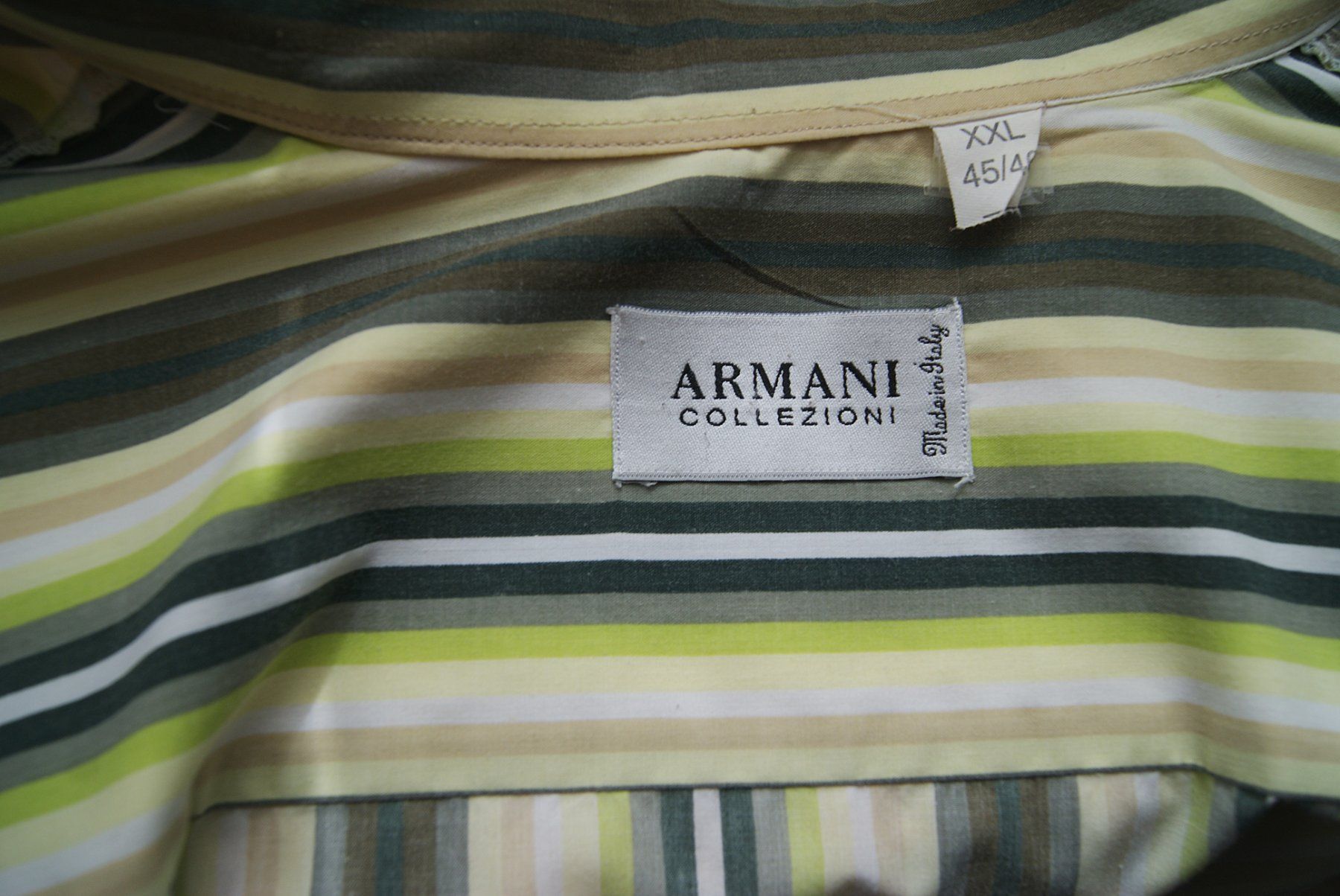 Armani Camicie: MARKEN VINTAGE HERRENHEMD ARMANI – Usato da Stadel venduto da Wald100 4