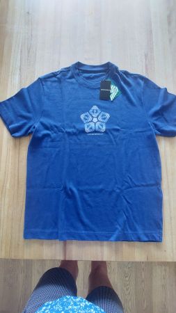Neu mit etikett  Blaues Emporio Armani T-Shirt Gr M
