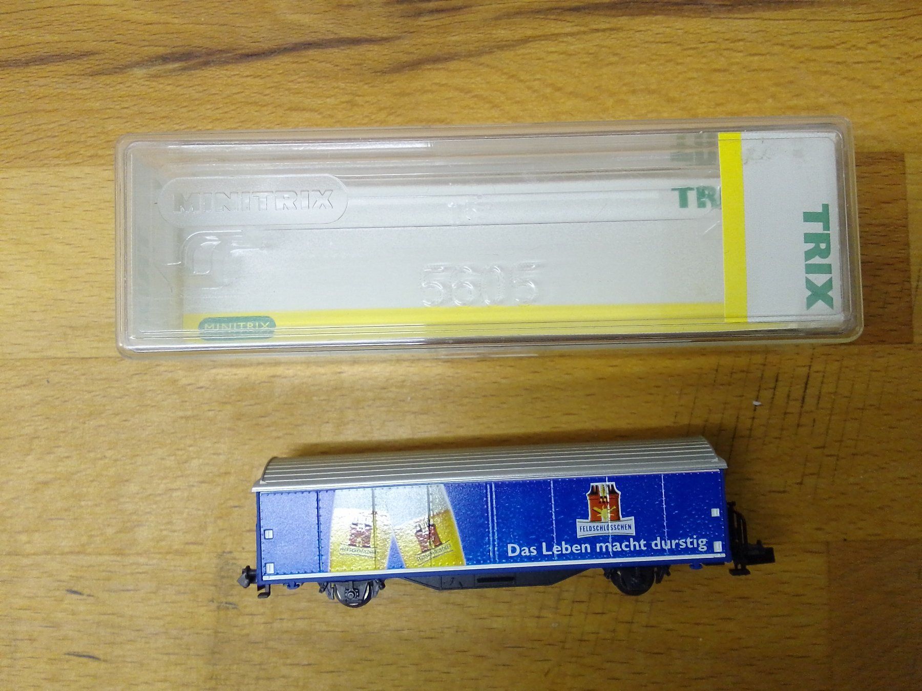 Trix Modellini di ferrovie: Güterwagen "Feldschlösschen" – Usato da Zollikofen venduto da Noak 2