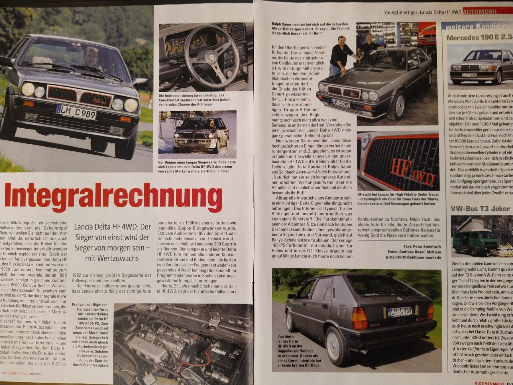 Akkus: Bericht Lancia Delta HF 4WD – Gebraucht aus Bern von micky031
