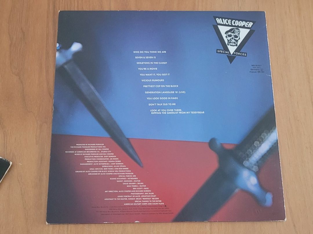 Schallplatten: LP  Alice Cooper – Gebraucht aus Martigny von MZ-67 1
