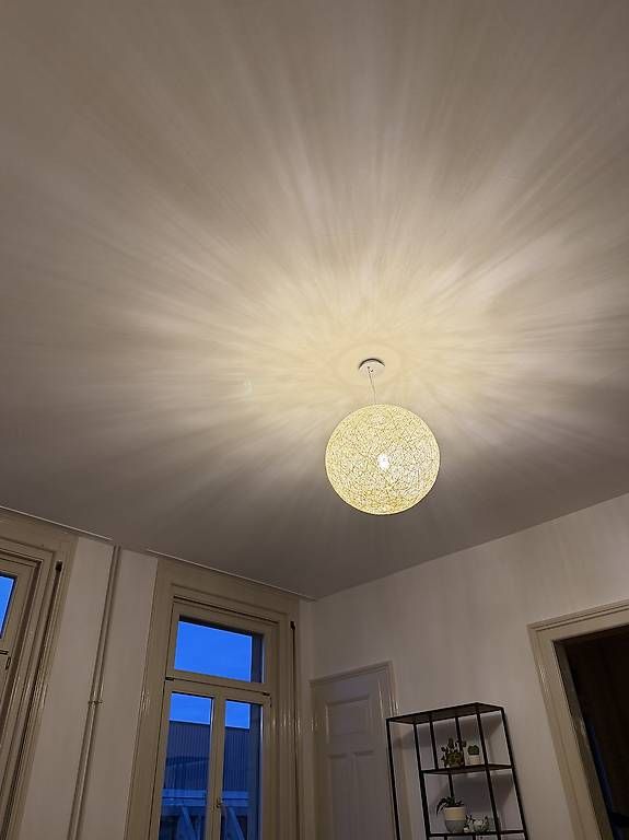 Lampadari & plafoniere: Pendelleuchte / Deckenlampe / Hängelampe Kugel cremeweiss – Usato da Bern venduto da nsigner 1