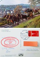 Sonderstempel Olympia '72 Kutschenfahrt St. Gallen-München