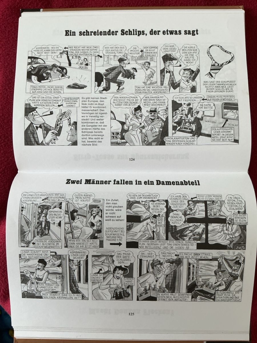 Fumetti: Manfred Schmidt Nick Knatterton Band 7 Comic Buch – Usato da Honau venduto da sams09 2