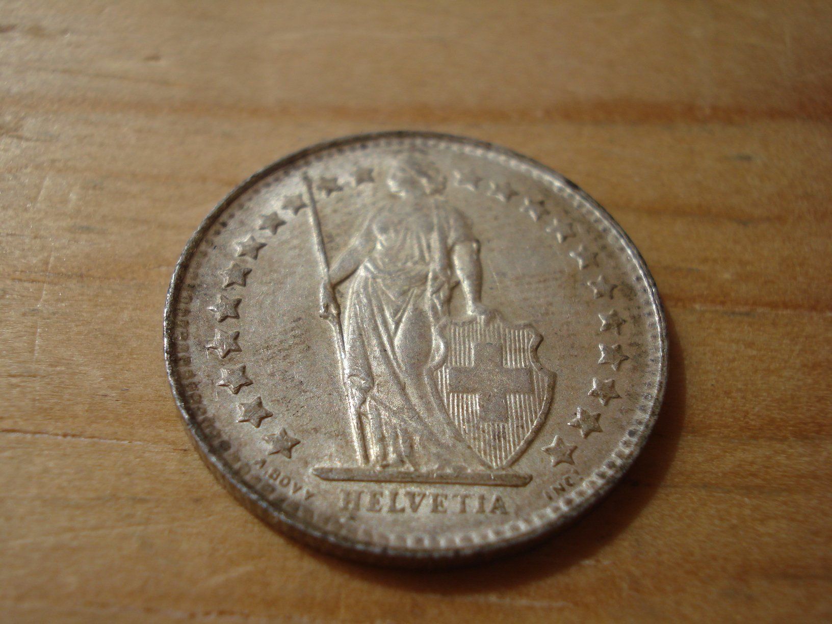 Toutes les monnaies: (D2) 1/2 Franken 1950 VZ – D'occasion à Erlach par Net-Coins 1