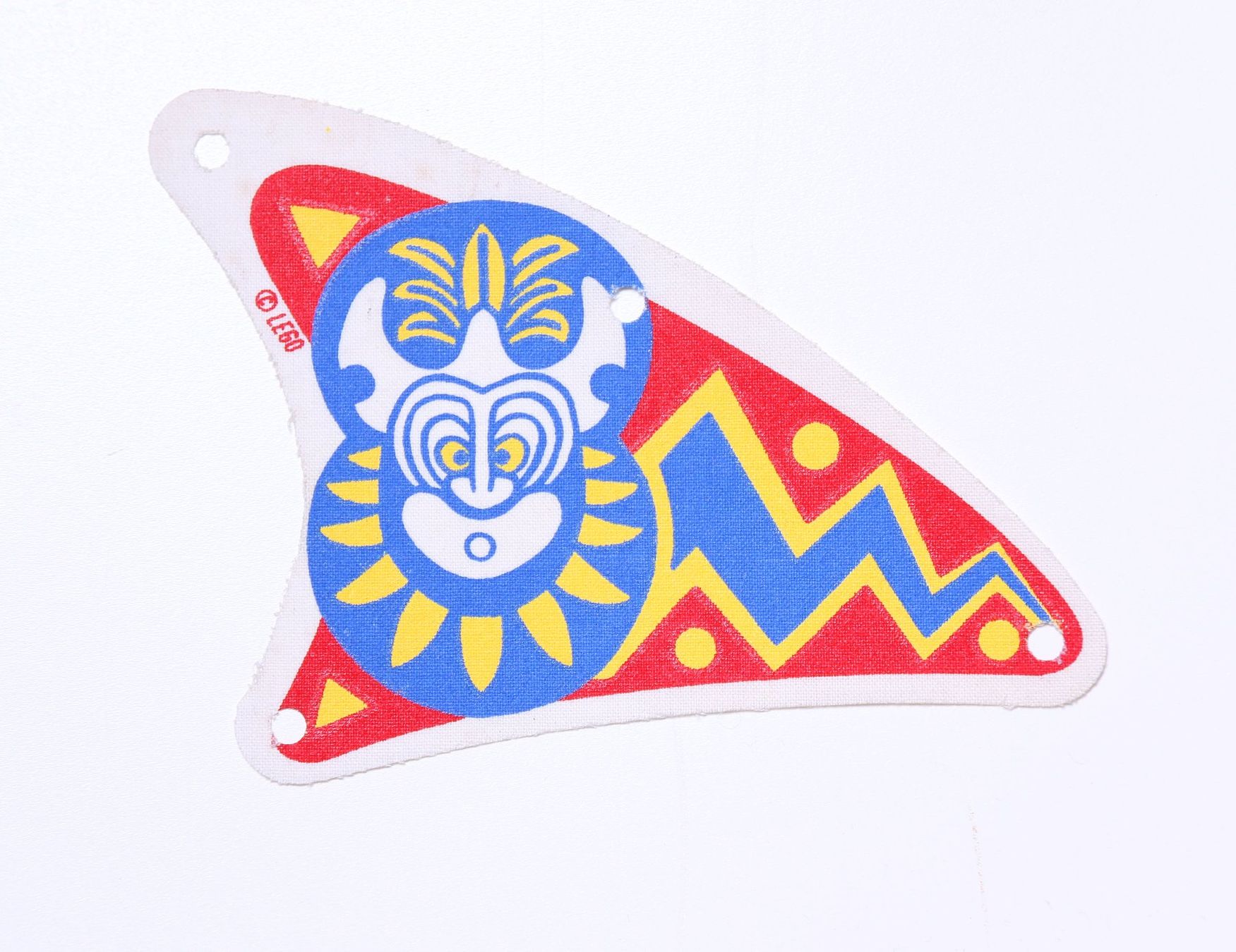 Lego Spielzeuge: Cloth Sail Triangular Curved with Islander Pattern – Gebraucht aus Hettlingen von Scholi99
