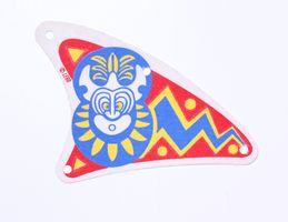 Cloth Sail Triangular Curved with Islander Pattern