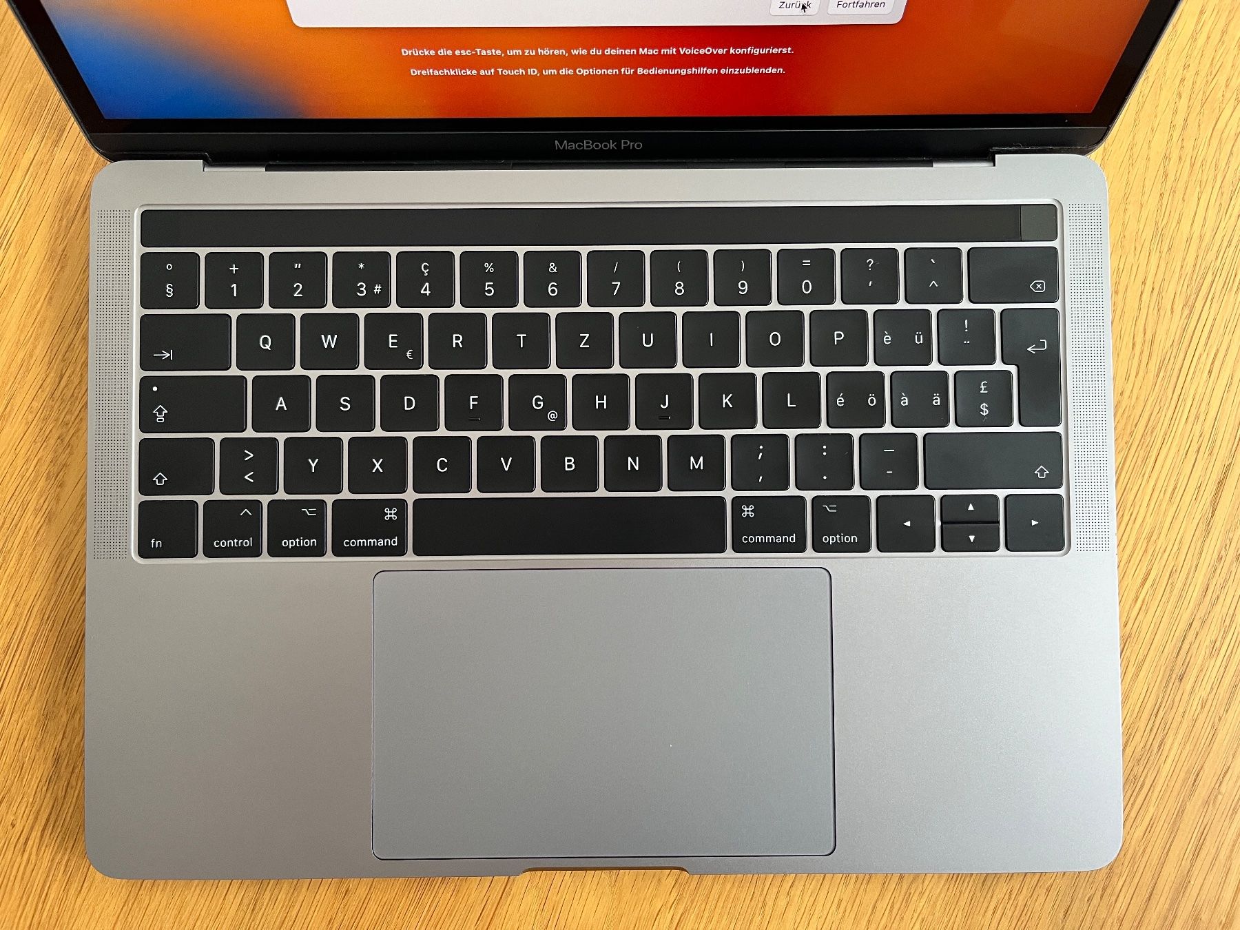 Apple Notebook: MacBook Pro mit Touch-Bar 13-inch, 2017, – Usato da Appenzell venduto da Anchara 1