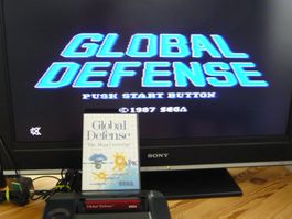 Master System : Global Defense - 1987 avec boîte, Top état !
