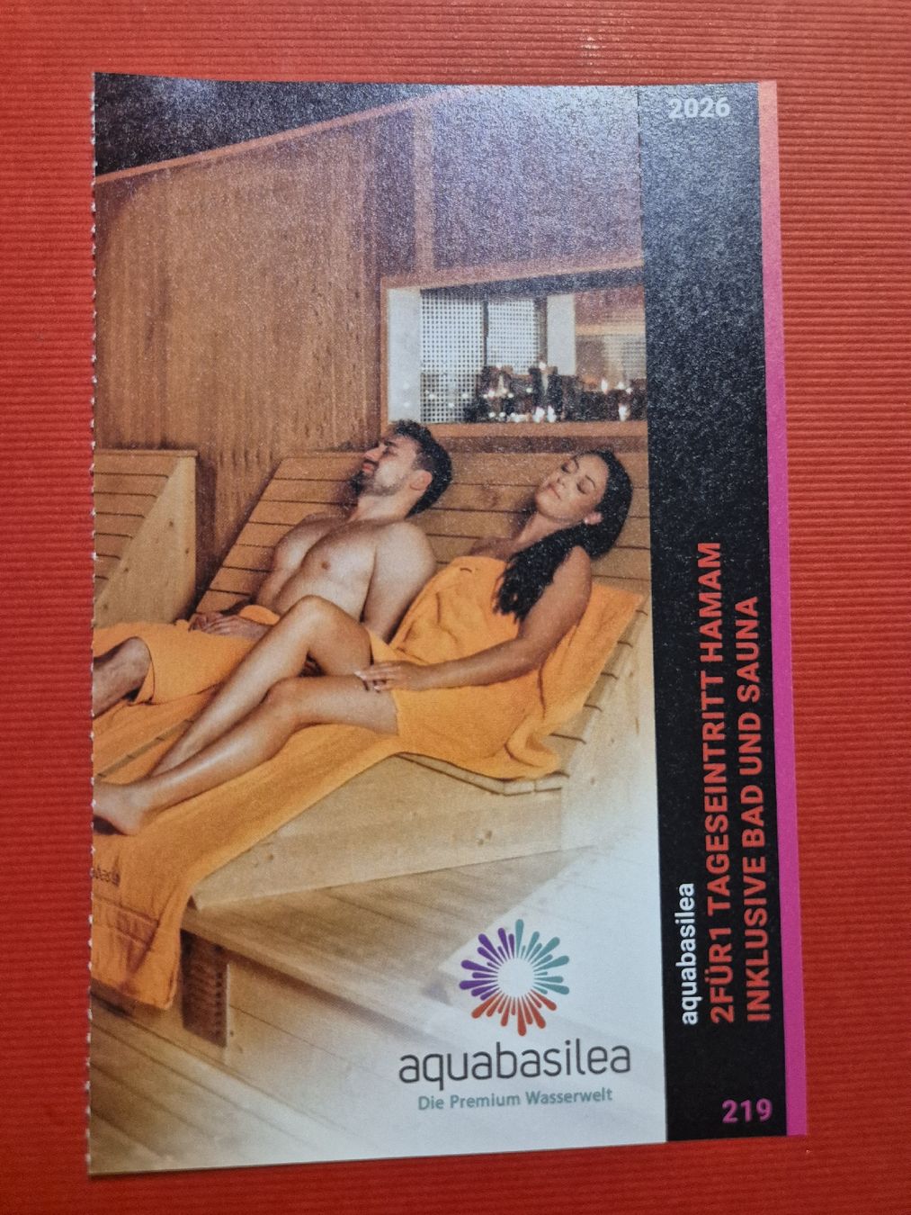 2 für 1 Aquabasilea Eintritt Hamam Bad und Sauna (Neu und ...