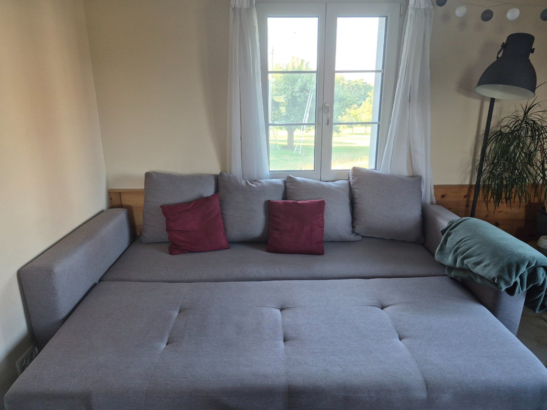 Divani: Sofa, mit Stauraum und Bettfunktion – Usato da Langrickenbach venduto da jes_y7zw 1