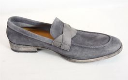 NAVYBOOT Herren Schuhe Business-Halbschuhe/wildleder/grau/45