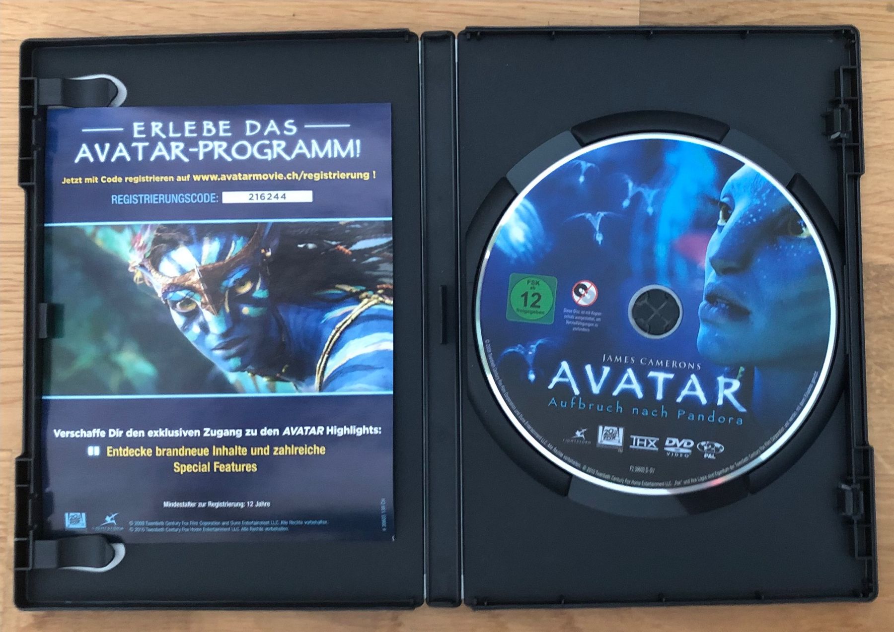 Alle DVDs: DVD avatar Aufbruch nach Pandora – Gebraucht aus Münchenstein von Dibu11 1