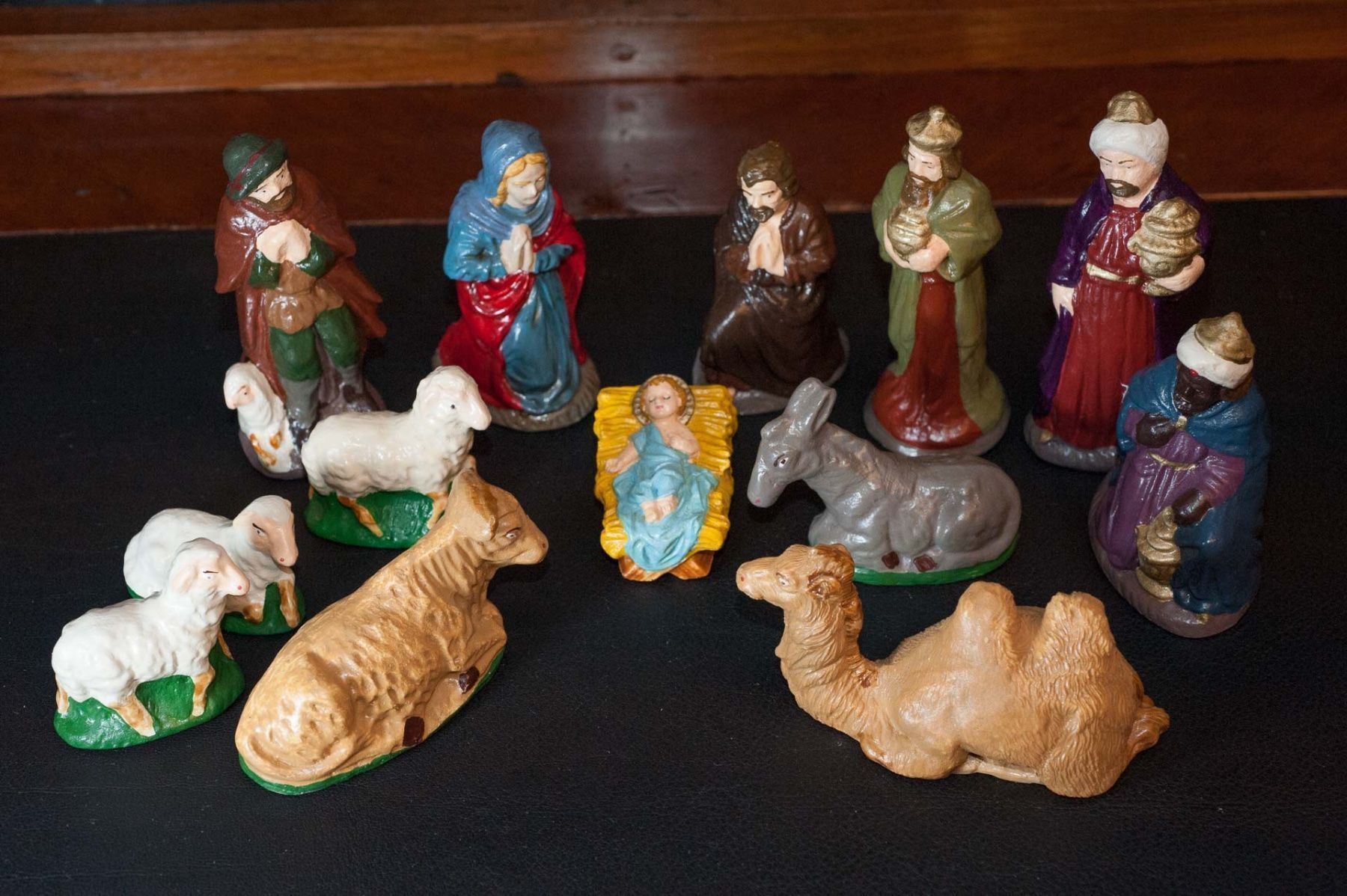 Statuette: Krippenfiguren, 13 Figuren - handgemacht – Usato da Schwerzenbach venduto da floridan 4