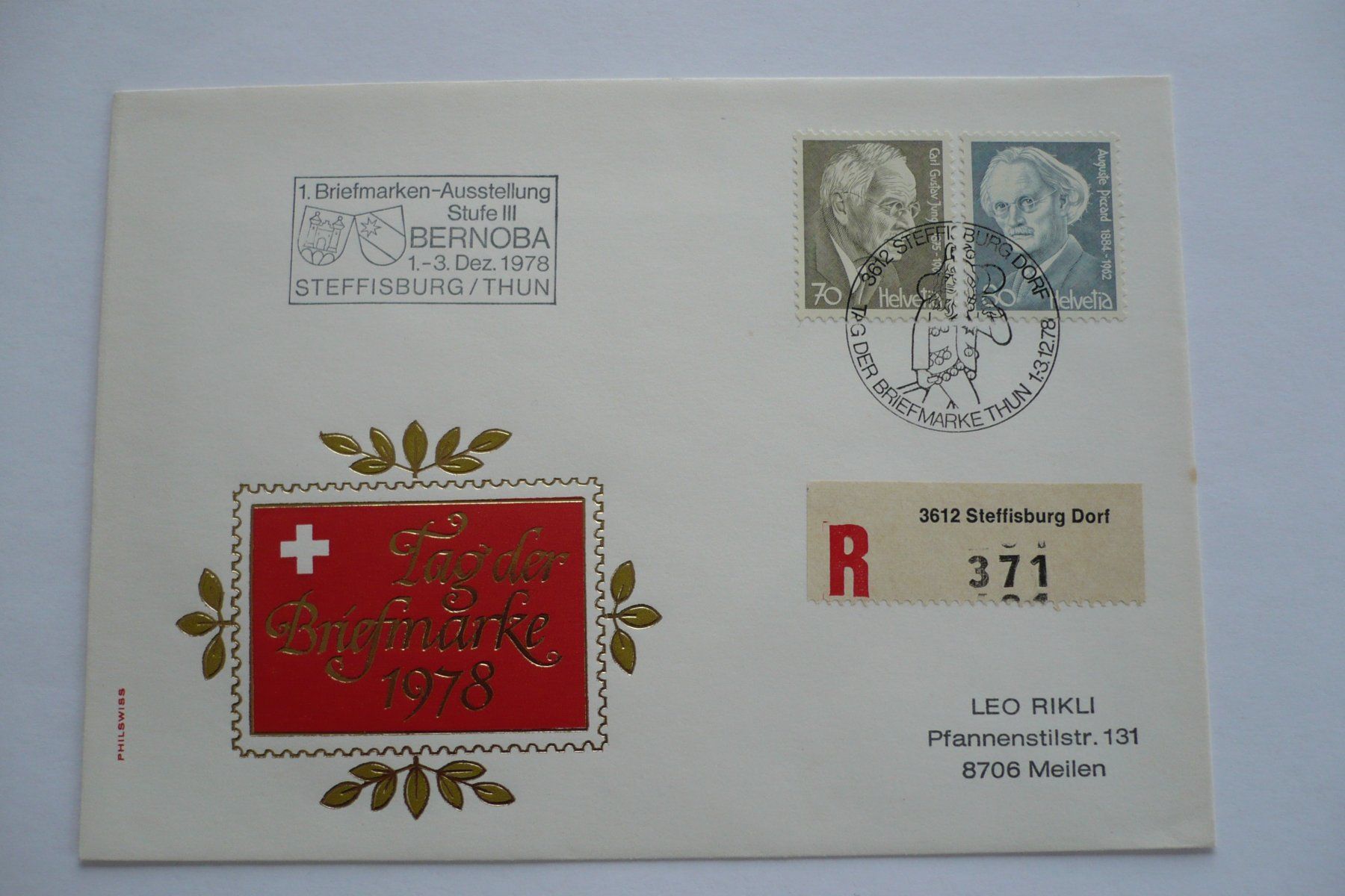 Tous les timbres: 1978 BERNOBA / TdB, Steffisburg – D'occasion à Zürich par saltandpepper008