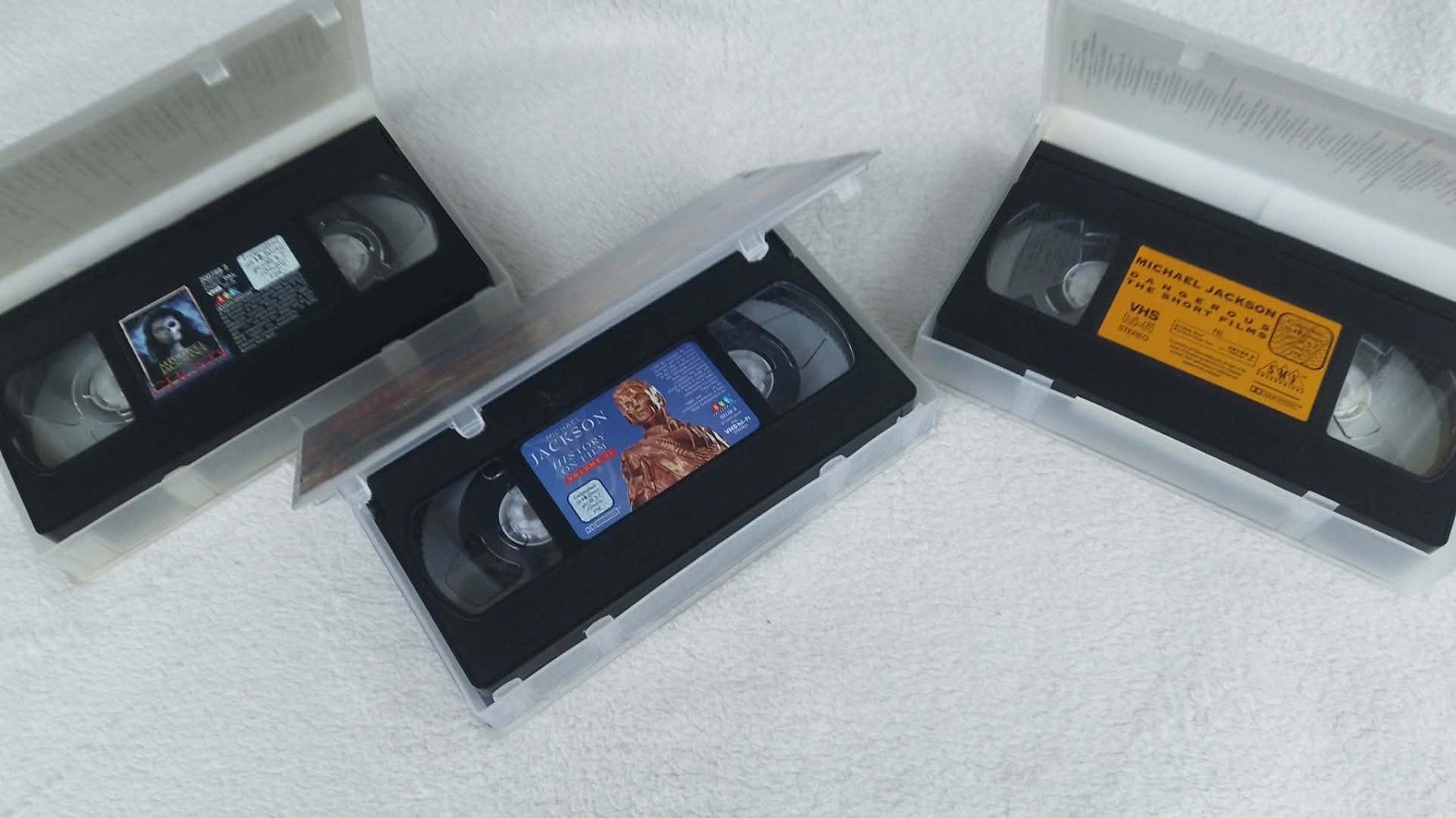 Tutti i VHS: Michael Jacksons VHS Videokassetten – Usato da Dornach venduto da baubiologe61 1