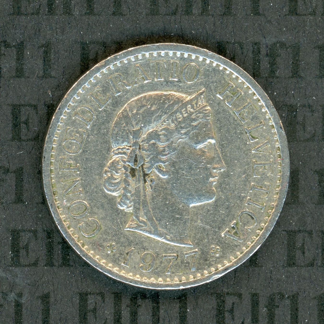 Tutti le monete: CHF___0.10 1977 ss-vz 10 Rappen – Usato da Widnau venduto da Elf11