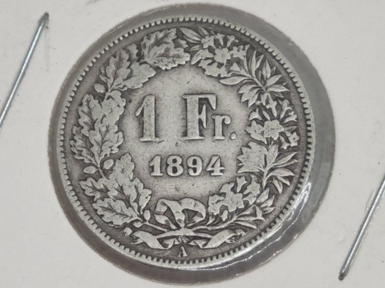 Toutes les monnaies: 1 FR 1894 – D'occasion à Bure par chap981