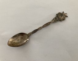 Antiker Silber Löffel Bethlehem 925 Israel Punze 16g Judaica