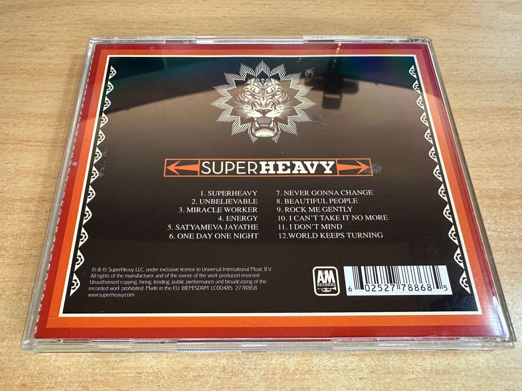 CD: G5 SuperHeavy – SuperHeavy – Usato da Rikon im Tösstal venduto da Alpenmutz 1
