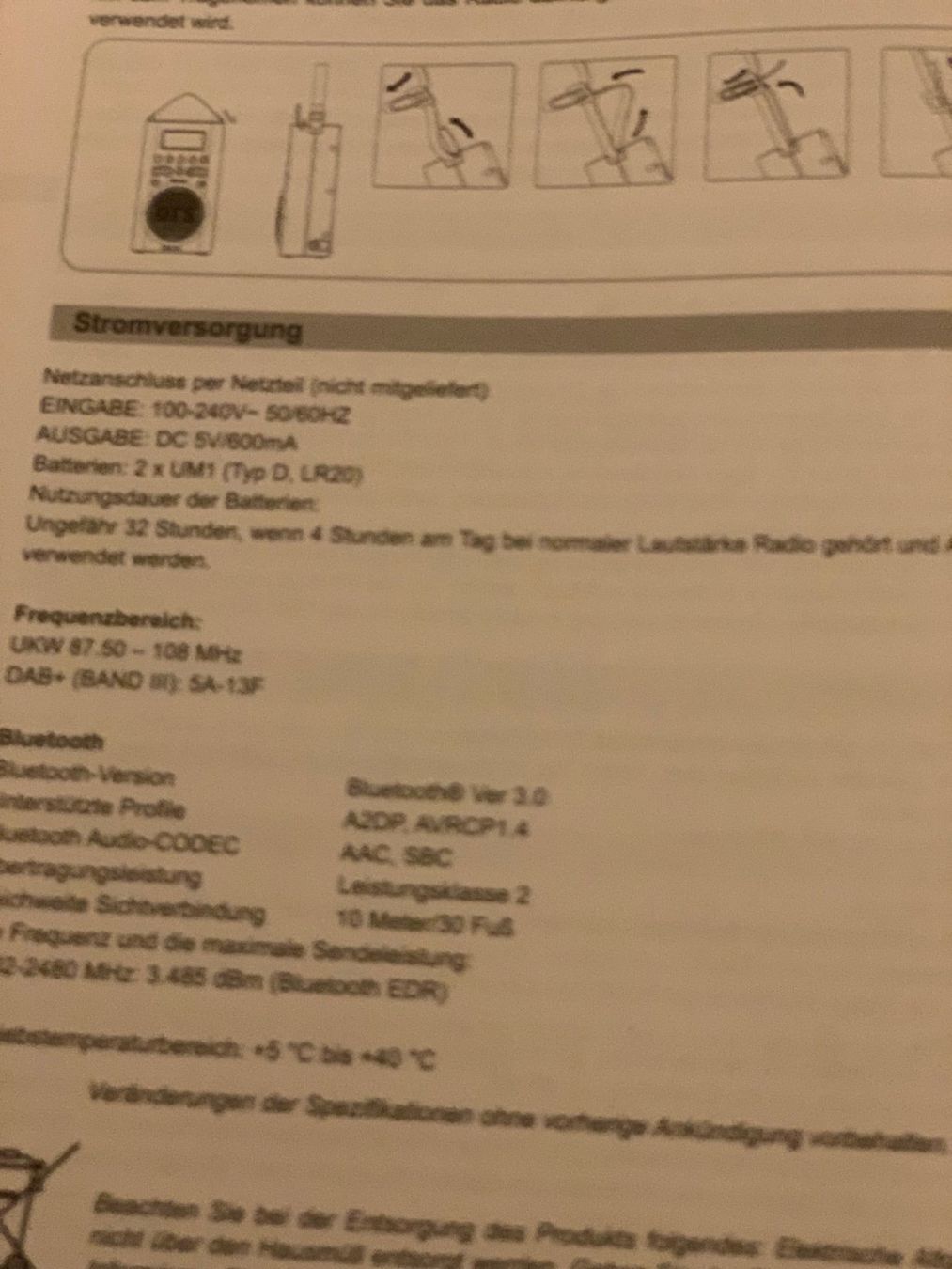 Microspot Radios: ORS DAB+ Bluetooth Shower Radio  ** Neu – Neu und originalverpackt aus Emmen von newcar4you 6