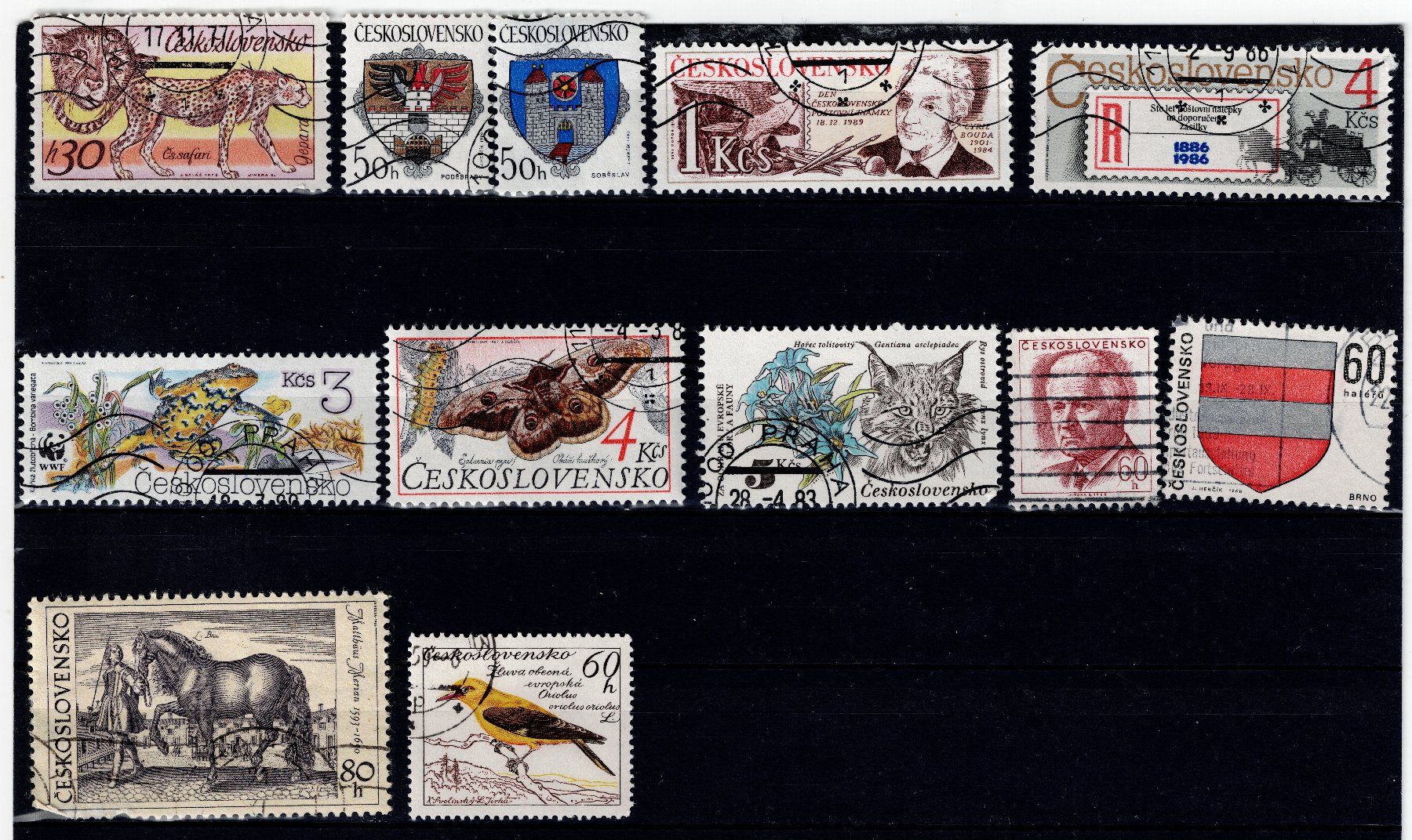 Tutti i francobolli: Briefmarken 42x Tschechoslowakei – Usato da Tenniken venduto da mik_6mxg 4