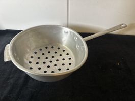 Vintage Abtropf-Sieb Aluminium