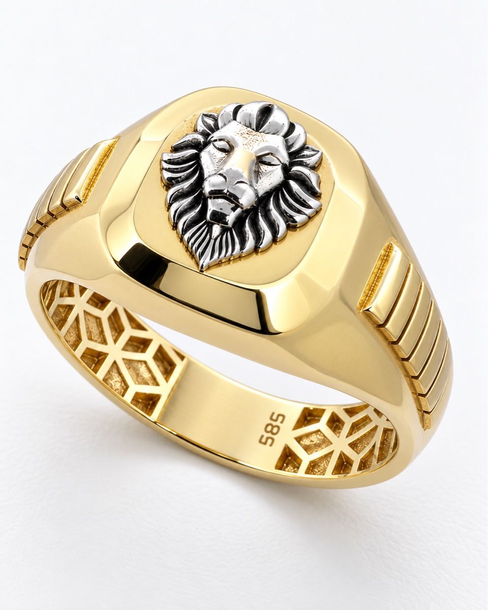 Anelli: 585/14 Karat Gold Ring NEU – Nuovo e nell'imballaggio originale da Murg venduto da MTGold 4