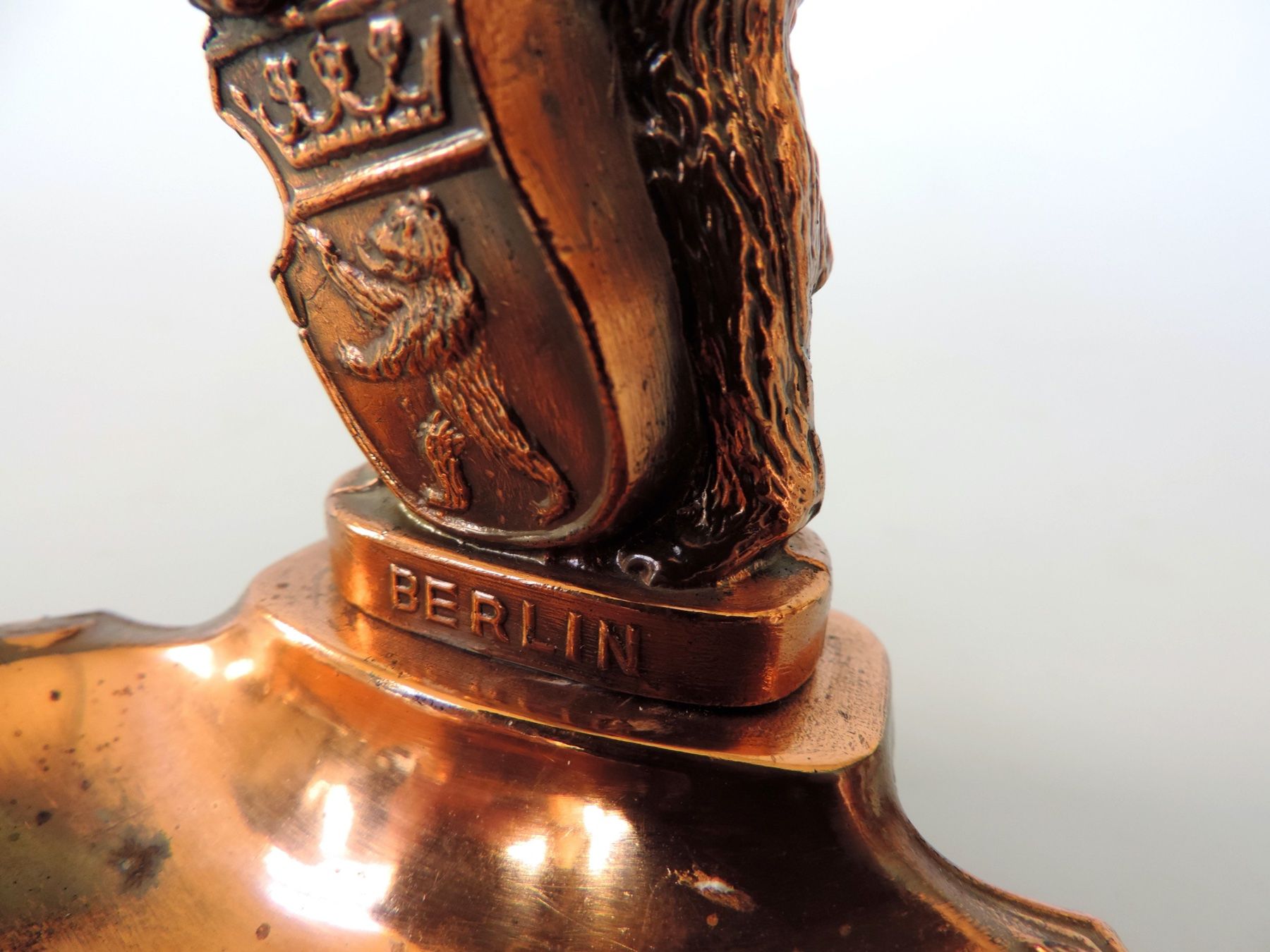 Statuette: Berliner Bär Ascher aus Kupfer – Usato da Horw venduto da luzernicus 3