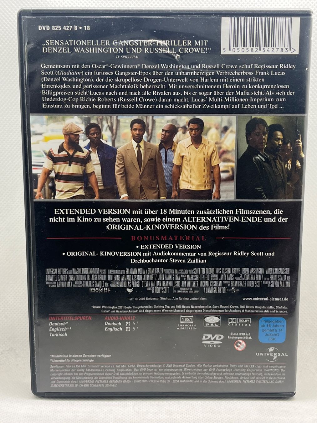 Tutti i DVDs: DVD American Gangster Extended Edition – Usato da Hinterkappelen venduto da Kim1992 1