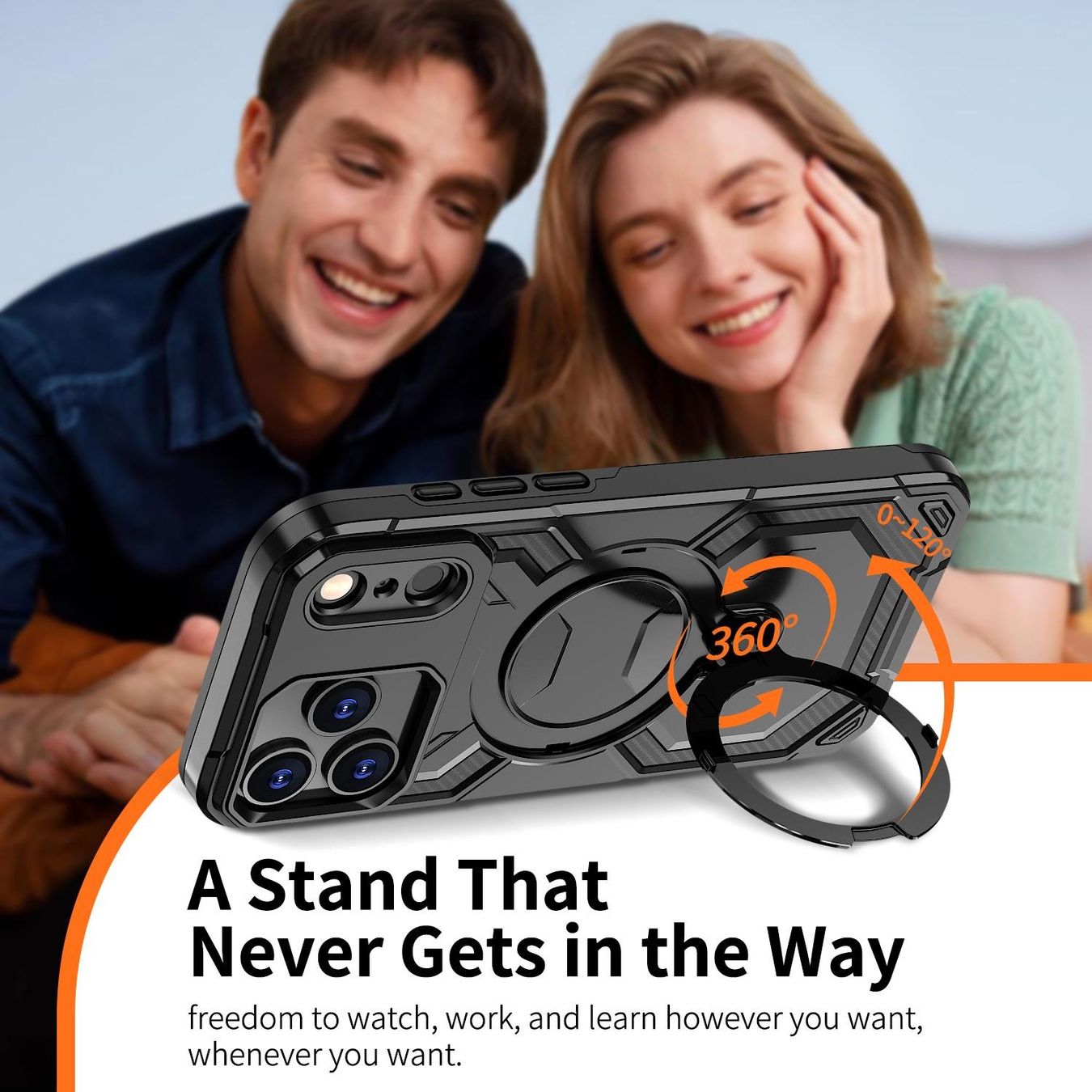 Cover & Protezioni schermo: iPhone 17 PRO MAGSAFE Hülle Cover Ring Case Etui Tasche – Nuovo e nell'imballaggio originale da Volketswil venduto da coverandmore 5