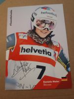 Daniela Maier - Olympia Bronze - signierte Autogrammkarte