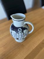 Vintage Keramik Krug, Saftkrug, Weinkrug mit Relief