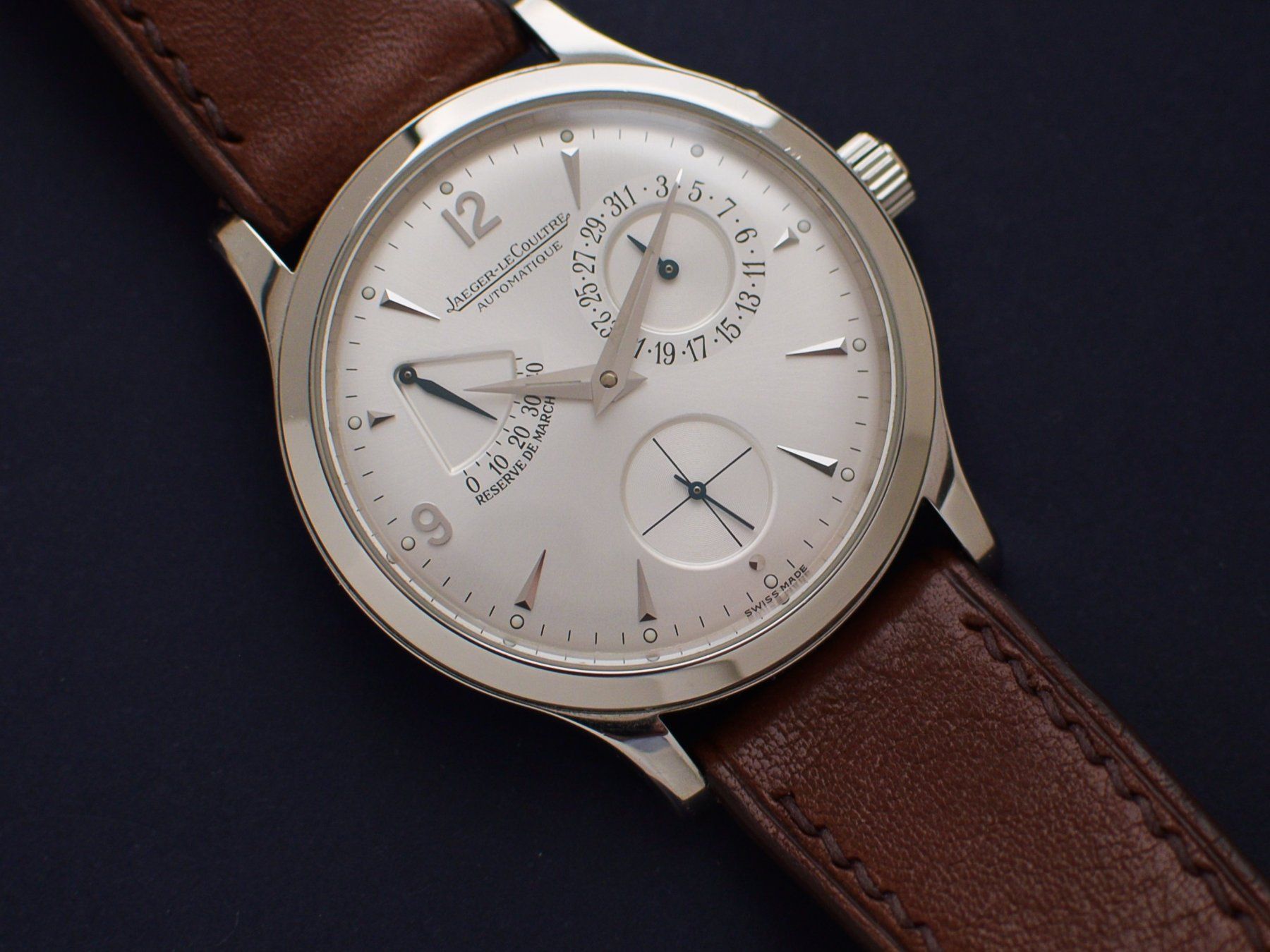 Jaeger-Lecoultre Orologi: Jaeger-LeCoultre Reserve De Marche ref.140.8.38.S from 2000s – Usato da St. Gallen venduto da Andrej99 5