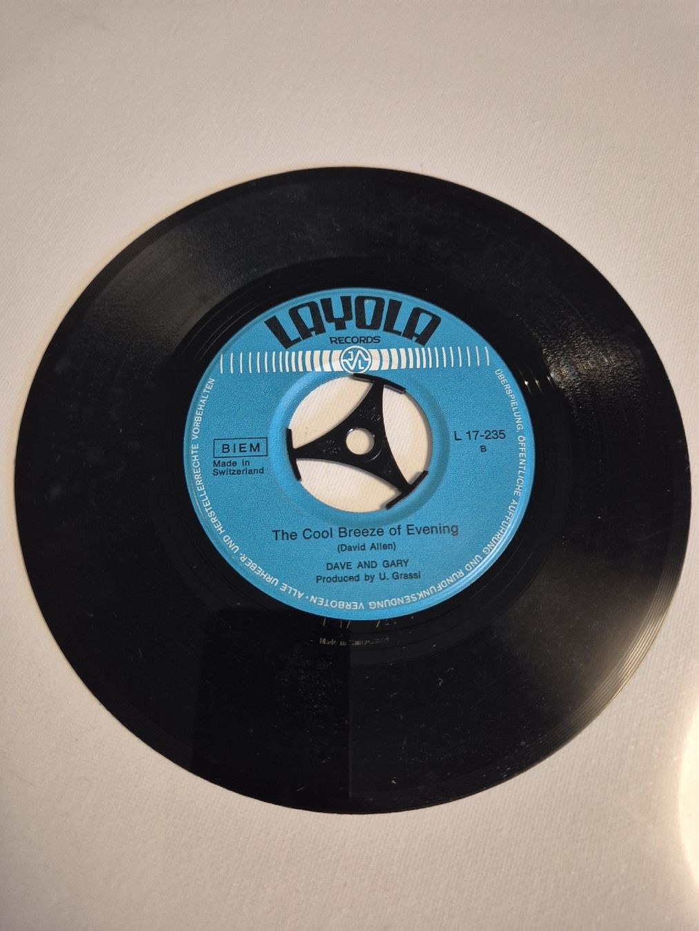 Dischi in vinile: Dave and Gary  - Still Waters Run Deep -  Single 7 , CH – Usato da Uster venduto da newwave0 2