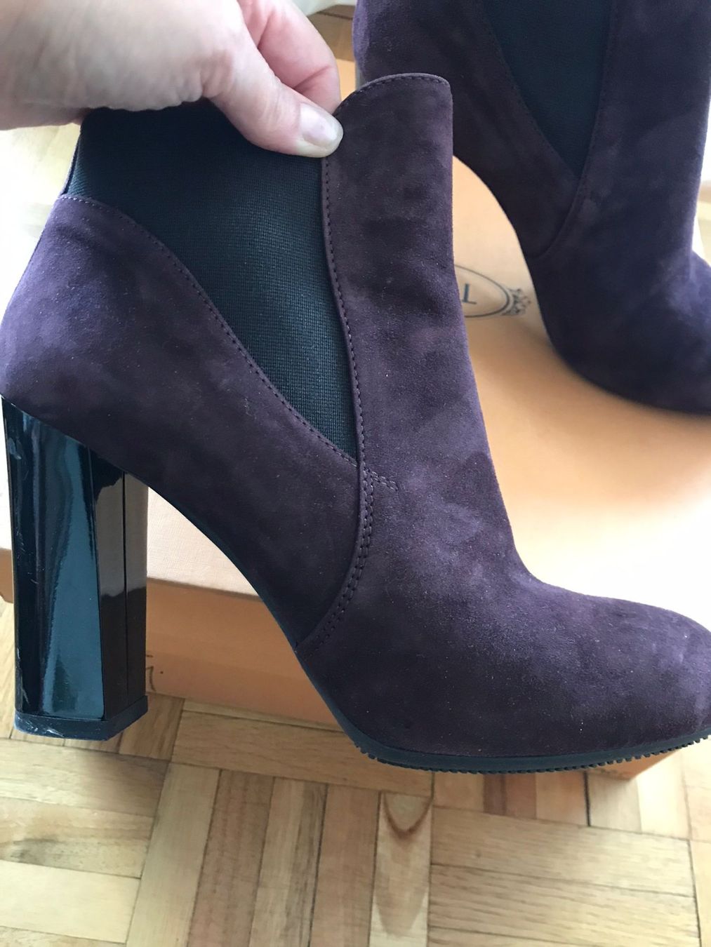 Hogan Scarpe da donna: Hogan Stiefeletten 8CM Suede (neu) – Nuovo (secondo la descrizione) da Zürich venduto da burcak01 1