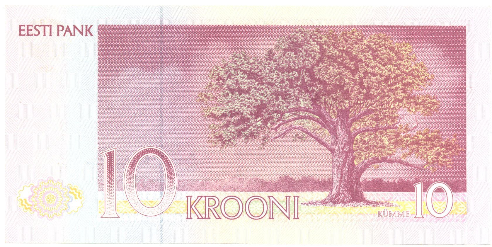 Banconote: Estland 10 Krooni 1991 P72a – Usato da Au SG venduto da Zogu 1