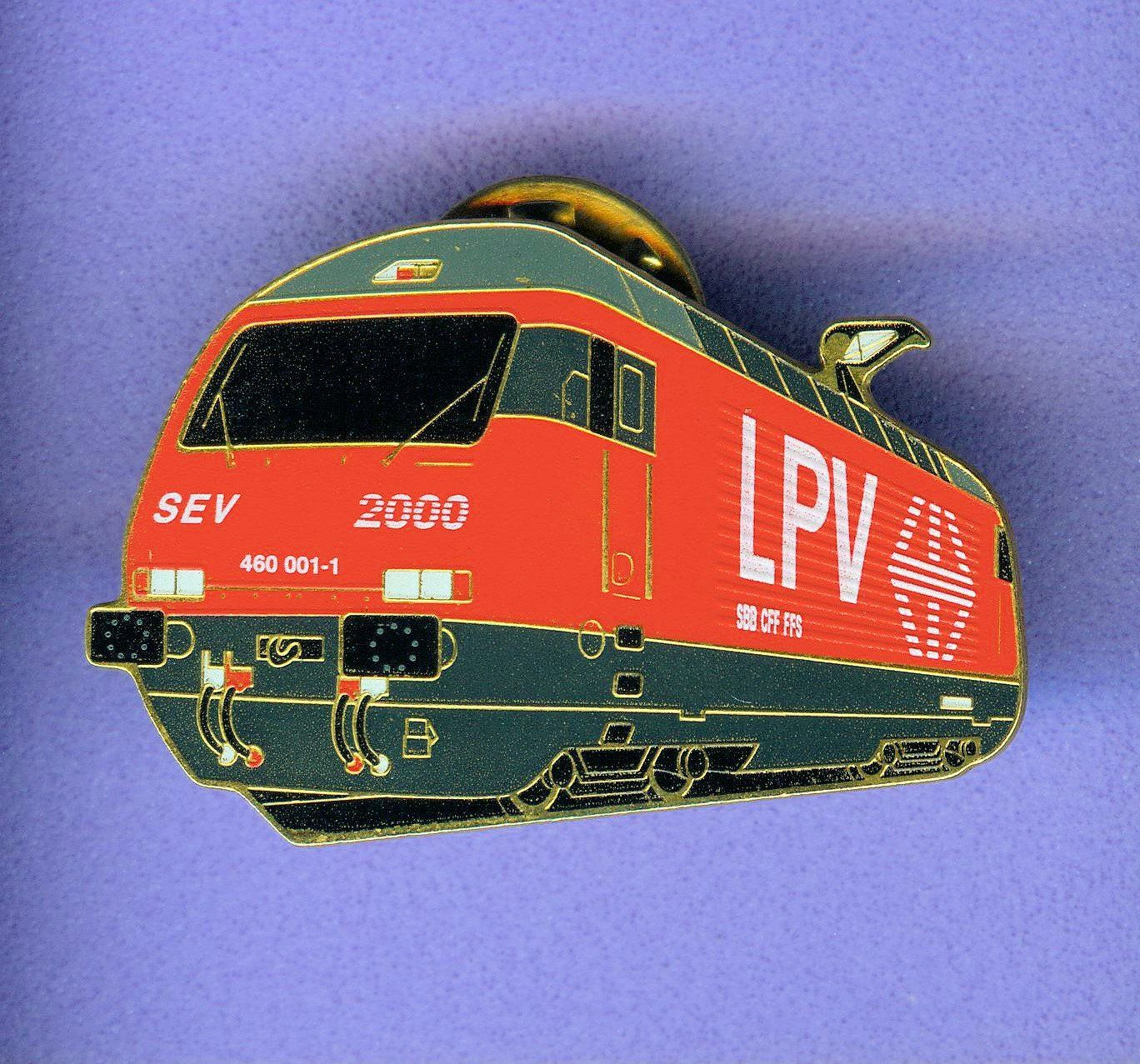 SBB/CFF/FFS Placchette & Badge: Schmid-Müller  Re 460  " LPV "  Lim.1000 – Usato da Winterthur venduto da Sammleroase