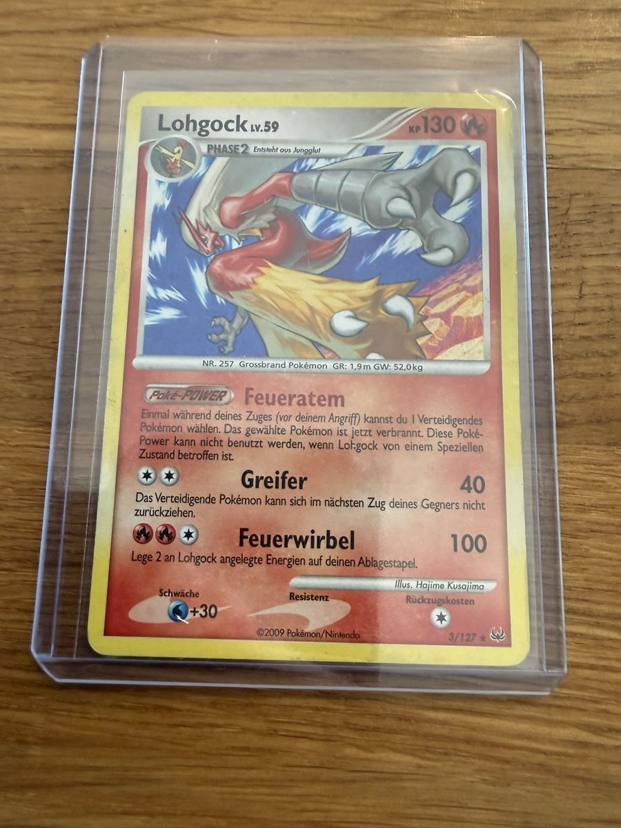 Pokémon Carte collezionabili: Lohgock LV.59 3/127 – Usato da Amriswil venduto da sim_nlb6