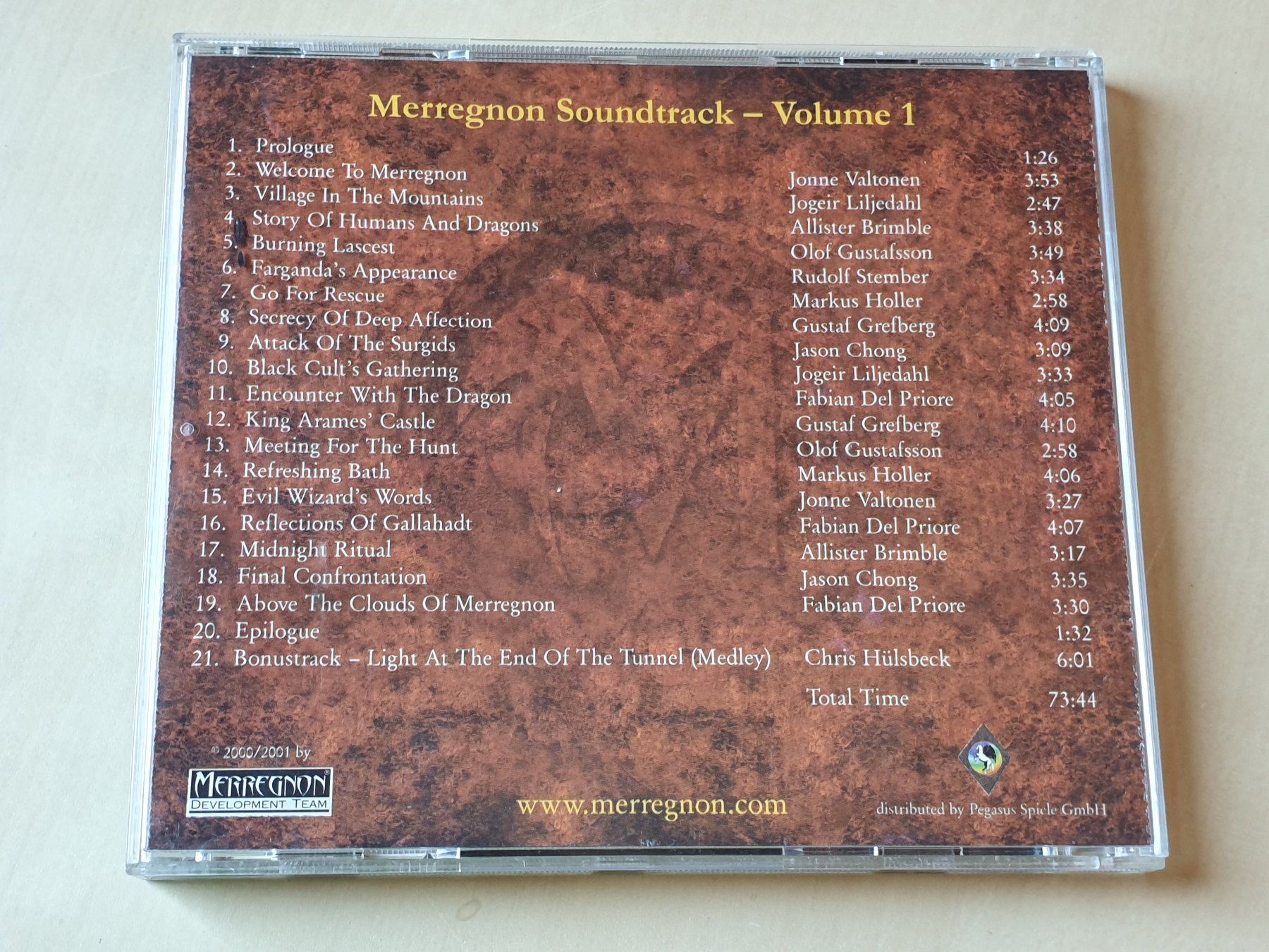 CD: Merregnon Soundtrack Vol. 1 – Usato da Stansstad venduto da collectorsshop 1