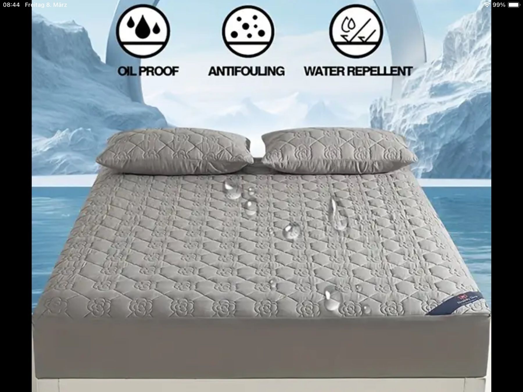 Biancheria da letto: molton matrazenschoner 140x200 – Nuovo e nell'imballaggio originale da Kerzers venduto da MarianneRamseier