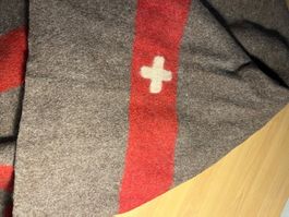 Schweizer Militär Wolldecke