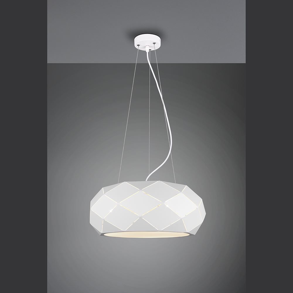 Lampadari & plafoniere: Pendelleuchte, Weiss, 50 cm Ø – Nuovo (secondo la descrizione) da Kreuzlingen venduto da Smart-Light