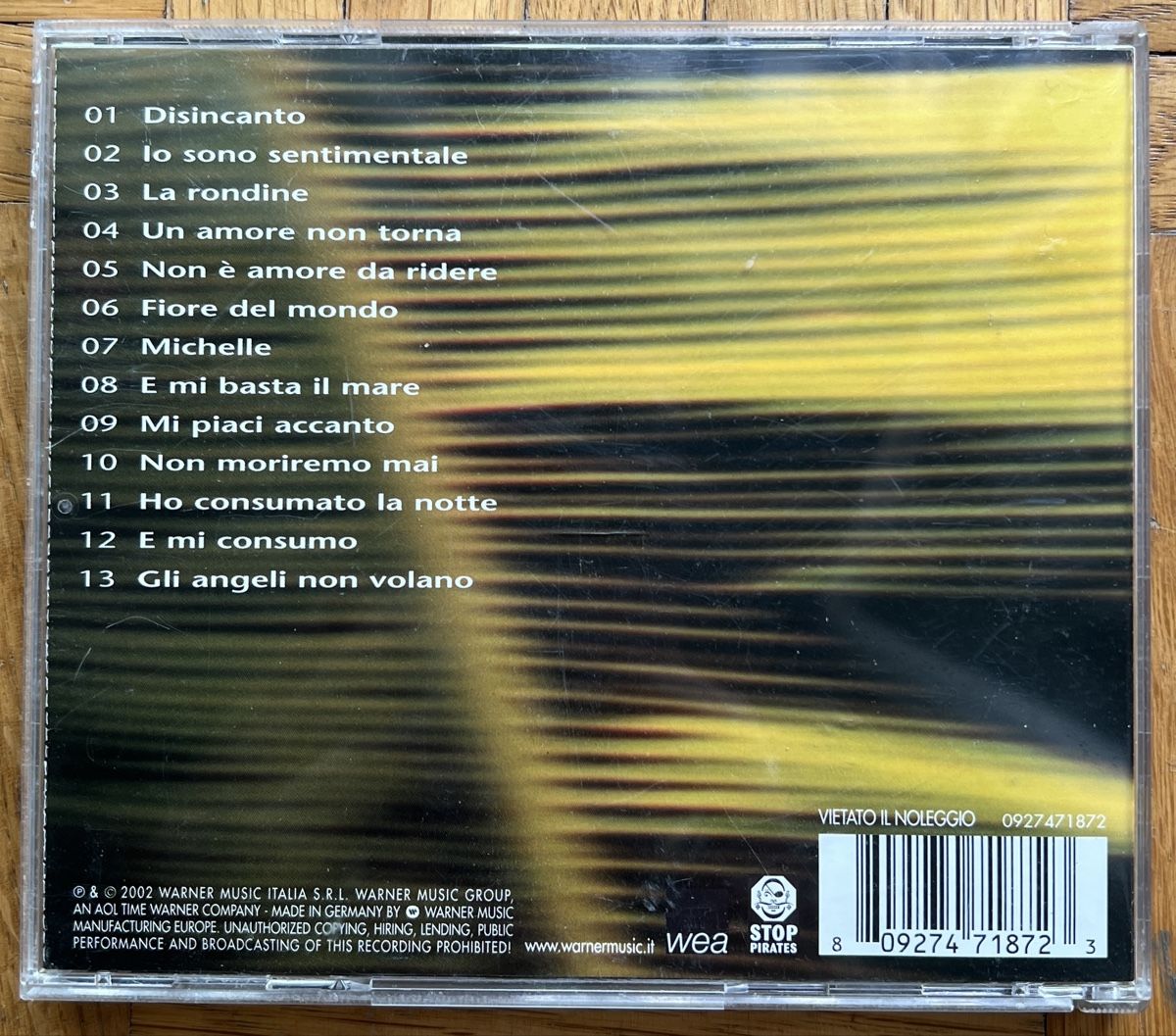 CD: CD Mango "Disincanto"  – Usato da Dino venduto da ani_ypr9 2