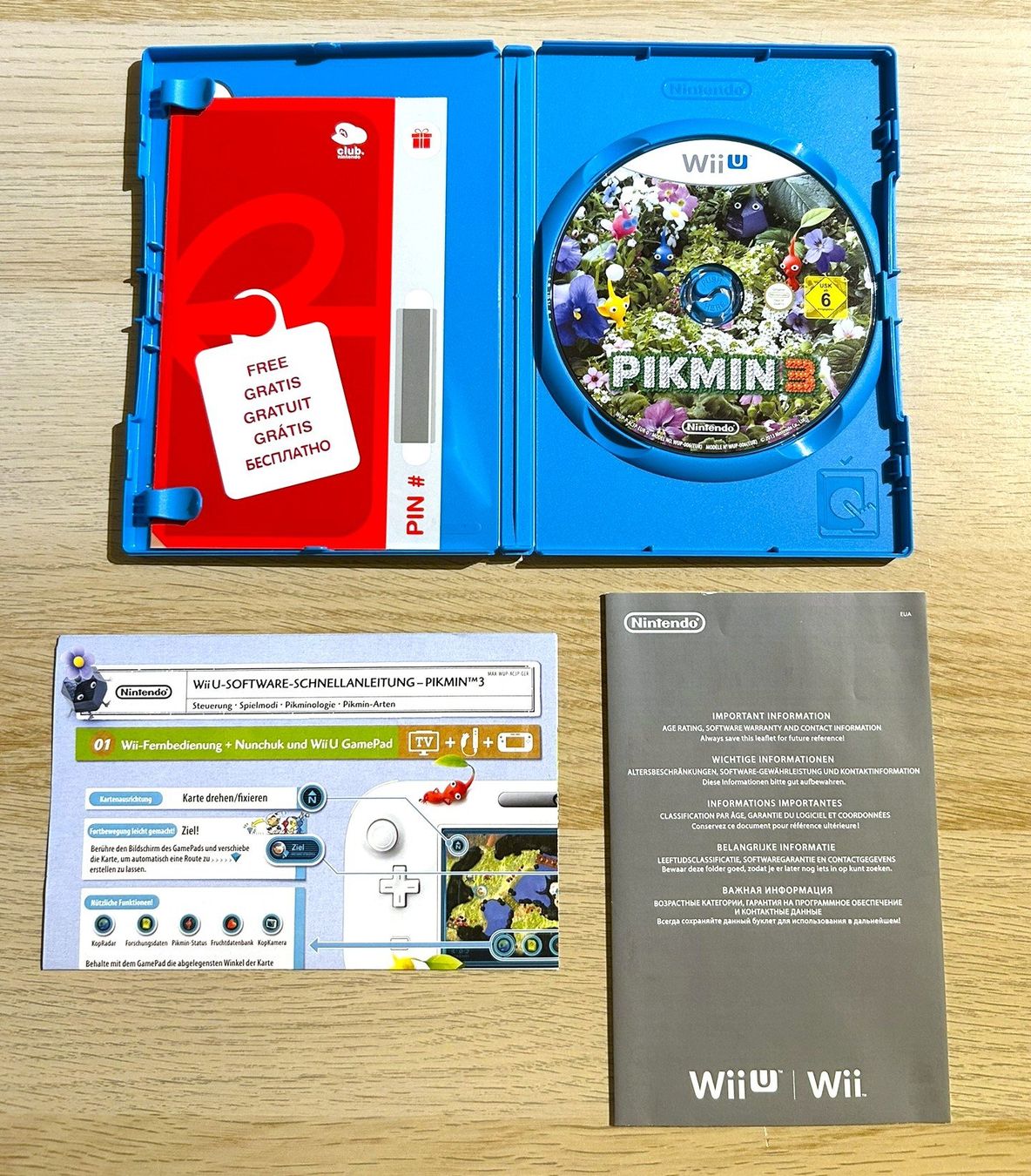 Nintendo Giochi: Pikmin 3 Nintendo Wii U – Usato da St. Gallen venduto da Alpine.Arcade 2