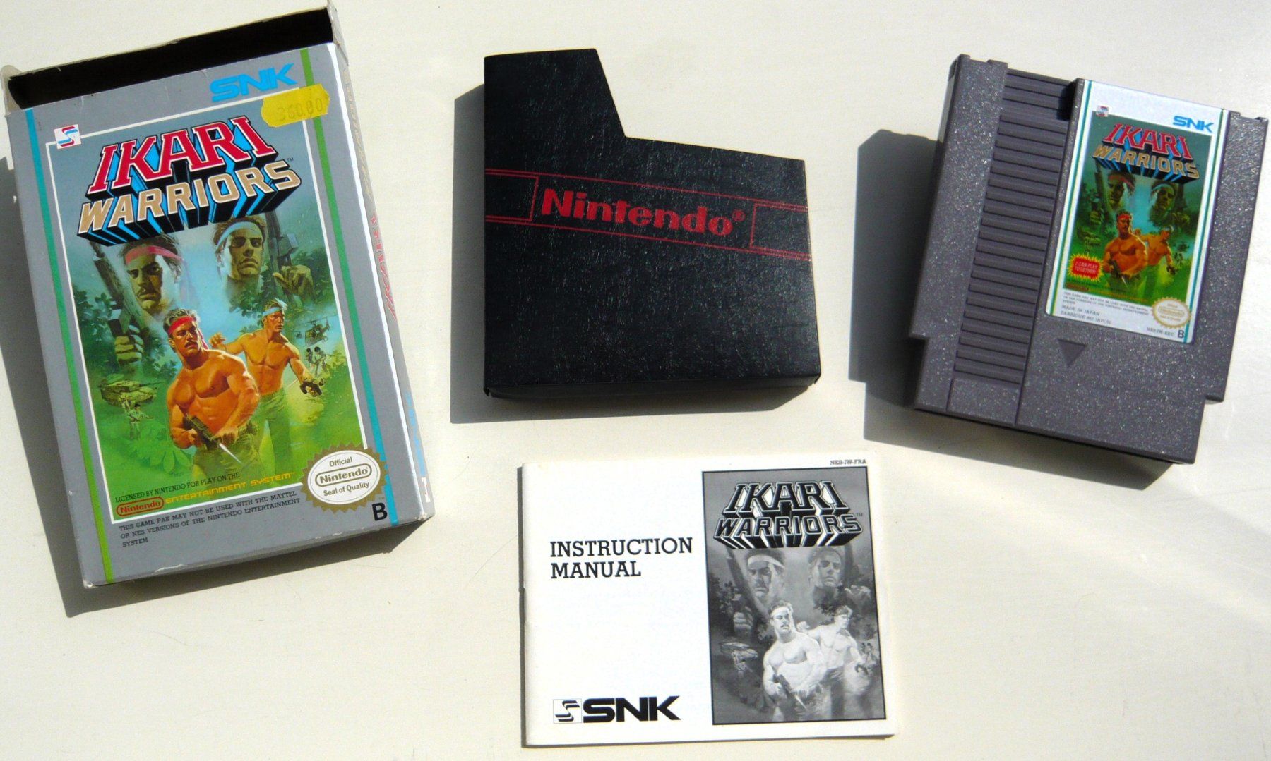 Nintendo Giochi: NES : Ikari Warriors, CIB, Top état – Usato da Onex venduto da Jaguar1986
